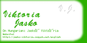 viktoria jasko business card